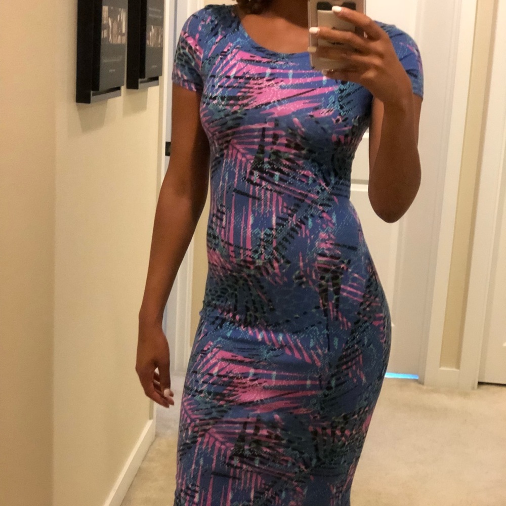 Wayf Retro Design Dress